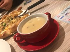 鸡茸蘑菇汤-必胜客(海滨店)