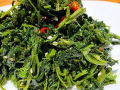 炝拌灰灰菜-小杨烤肉(朱雀店)