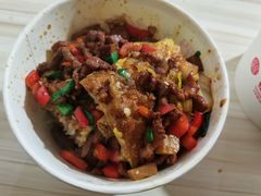 牛肉豆皮-周记热干面豆皮大王(桃花东街店)