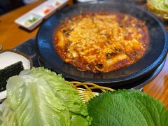 八爪鱼微辣-红辣椒八爪鱼特色韩国料理