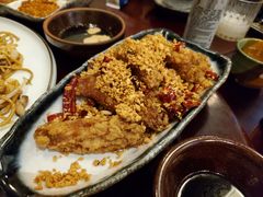 蒜香风沙鸡翅-馬蘭花開(车站大道店)