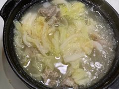 砂锅白菜丸子-北大地皖峰饭馆