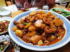 优质鸡腿肉大盘鸡-福顺祥大盘鸡(临潼店)