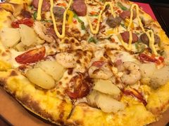 德式烤肠黄金夏威夷披萨-Mr.Pizza米斯特比萨(苏州平江万达广场店)