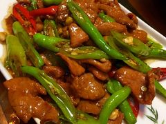 杭椒牛柳-杨胖子私房菜(秦虹路店)