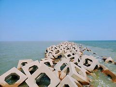 -天津东疆湾沙滩景区