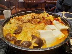日式泡菜火锅&nbsp;キムチ鍋-気楽亭和食料理(气乐亭大世界本店)
