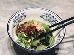 陕西油泼蟹粉菠菜面-西安高新洲际酒店•彩丰楼中餐厅