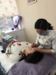 -西施无菌半永久纹绣眉眼影唇轻增发纹发际线
