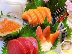 三文鱼刺身-竹幸日本料理(国光1937科技文化创意园店)