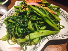 马拉盏炒通菜-大头虾越式风味餐厅(光明广场店)