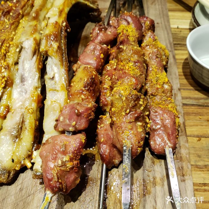 德吉蒙古煨炉餐厅羊肉串图片