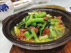 青菜炒牛肉-陶然居·重庆菜(鱼洞老街店)
