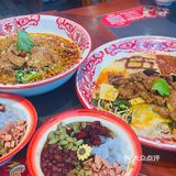 万达美食冒菜 辣五爷 捞冒和蘸冒