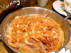蒜香水晶虾-炊烟小炒黄牛肉(中心印象城店)