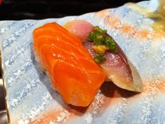 三文鱼、青花鱼-松涛日本料理