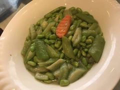 丝瓜炒毛豆-沪华海鲜大酒楼(南汇店)