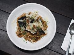 Mushroom Risotto-Five Oars Coffee Roasters Heritage