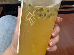 超大杯百香绿-喜茶(天津乐宾百货店)