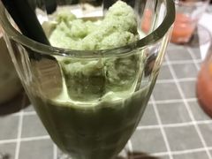 抹茶沙冰-小时光咖啡馆(开森度假森林店)
