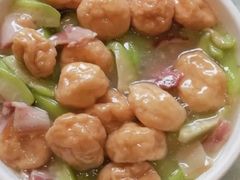 三鲜鱼面筋-江南村酒家