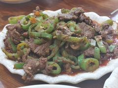 牛肉-老马家马蓉蛋菜夹馍·腊牛肉夹馍(回民街店)