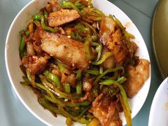 青蒜回锅肉-良泉足疗