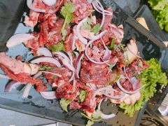 鲜拌香菇上脑-景家大乾烤肉(新村十区店)