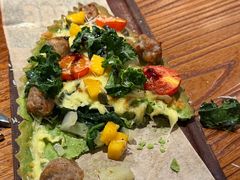 菠菜芝士芒果馅饼-1886德国汽车餐厅(外滩中央店)