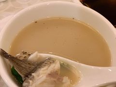 醋浇鱼汤-九花山烤鸭店