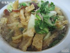 皮肚猪肝肉丝+香肠-祁家面馆(大香炉店)