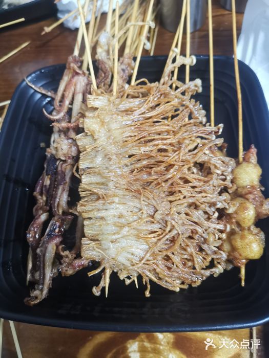 孙记炸串小馆金针菇图片