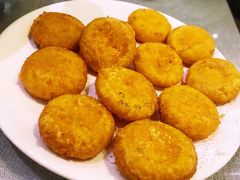自制南瓜饼-火龙堂·风味民间菜(文一路店)