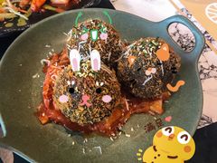 墨鱼芝士饭团-KCOOKING概念韩餐(世茂52+店)