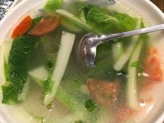 素菜汤-伊兰麒兰馨园·川菜·清真馆(339电视塔店)