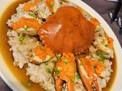 和乐蟹蒸手剁肉饼-广州文华东方酒店·江-由辉师傅主理