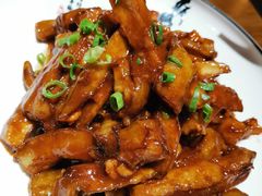 -东来菜馆•手抓海鲜家常菜•海鲜锅贴(鸽子窝店)