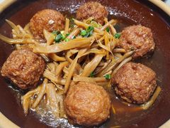 黄花菜狮子头-品大三·经典淮扬菜(大行宫店)