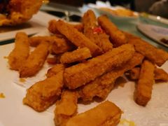 咸蛋黄焗南瓜-大铁勺酒楼(宾水西道店)