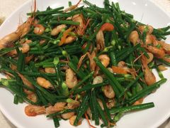 蒜芯炒河虾-抱德·潮汕味(敦和店原惠城鱼仔)