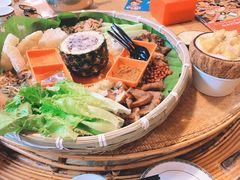傣味2人手抓饭-南木湾·孔雀宴手抓饭·傣味餐厅