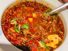 水煮豆花牛肉-金佬馆·川菜bistro(芜湖镜湖万达店)