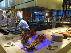 自助取餐区-杭州钱江新城万怡酒店-西餐厅