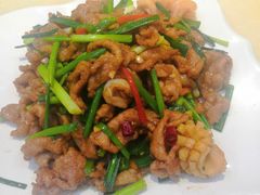 香葱爆三样-天津乾毓德饭庄·清真传统炒菜·海鲜烧烤(咸阳路店)