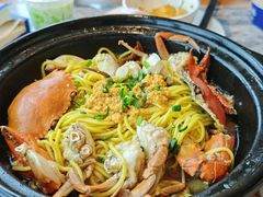 蒜香蟹面-不仔客海鲜·烧烤·270度海景餐厅(大东海店)