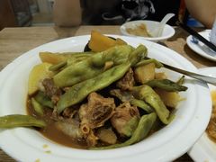 老家排骨土豆炖豆角-长城东北菜(新港西路店)