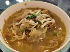 农家咸肉煨竹笋衣-天毓山庄·餐厅