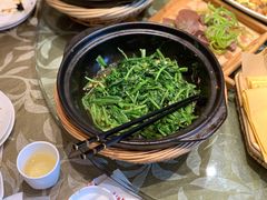 砂锅炒青菜-锦绣金山人家(友谊店)