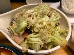 腊肉孜然有机花菜-北京夜音乐餐厅(沙河店)