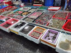 -霞涌市场海鲜摆卖区